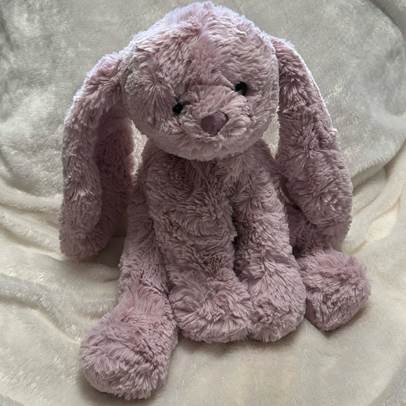 Gund Cozys Lapin Dusty Pink Bunny Rabbit Plush Stuffed Animal Floppy Soft Toy - Picture 2 of 8